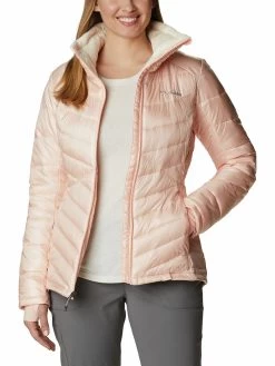 Columbia Women Orange Full Sleeve Joy Peak Jacket -Columbia Shop 586b834WR9968 890 3