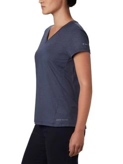 Columbia Women Blue Bryce Short Sleeve T-Shirt -Columbia Shop 6234ae3AK2262 466 3