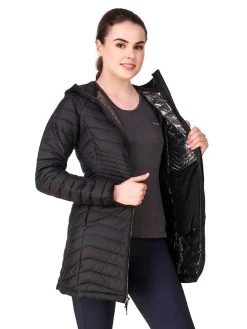 Columbia Women Black Powder Lite Mid Jacket -Columbia Shop 63c1ae3WK0034 011 4