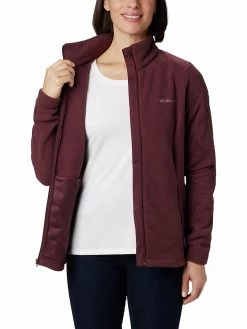 Columbia Women Maroon W Polar Powder Fleece Jackets -Columbia Shop 6466ae3AK2827 671 3