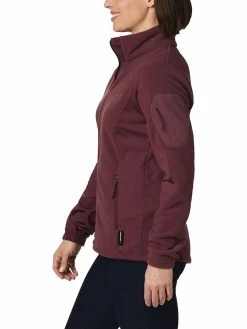 Columbia Women Maroon W Polar Powder Fleece Jackets -Columbia Shop 6466ae3AK2827 671 5