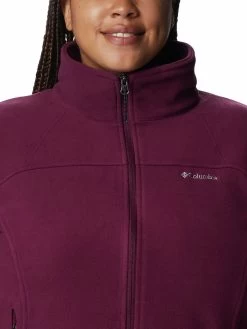 Columbia Women Purple Full Sleeve Fast Trek II Jacket -Columbia Shop 6577834ER6081 617 4