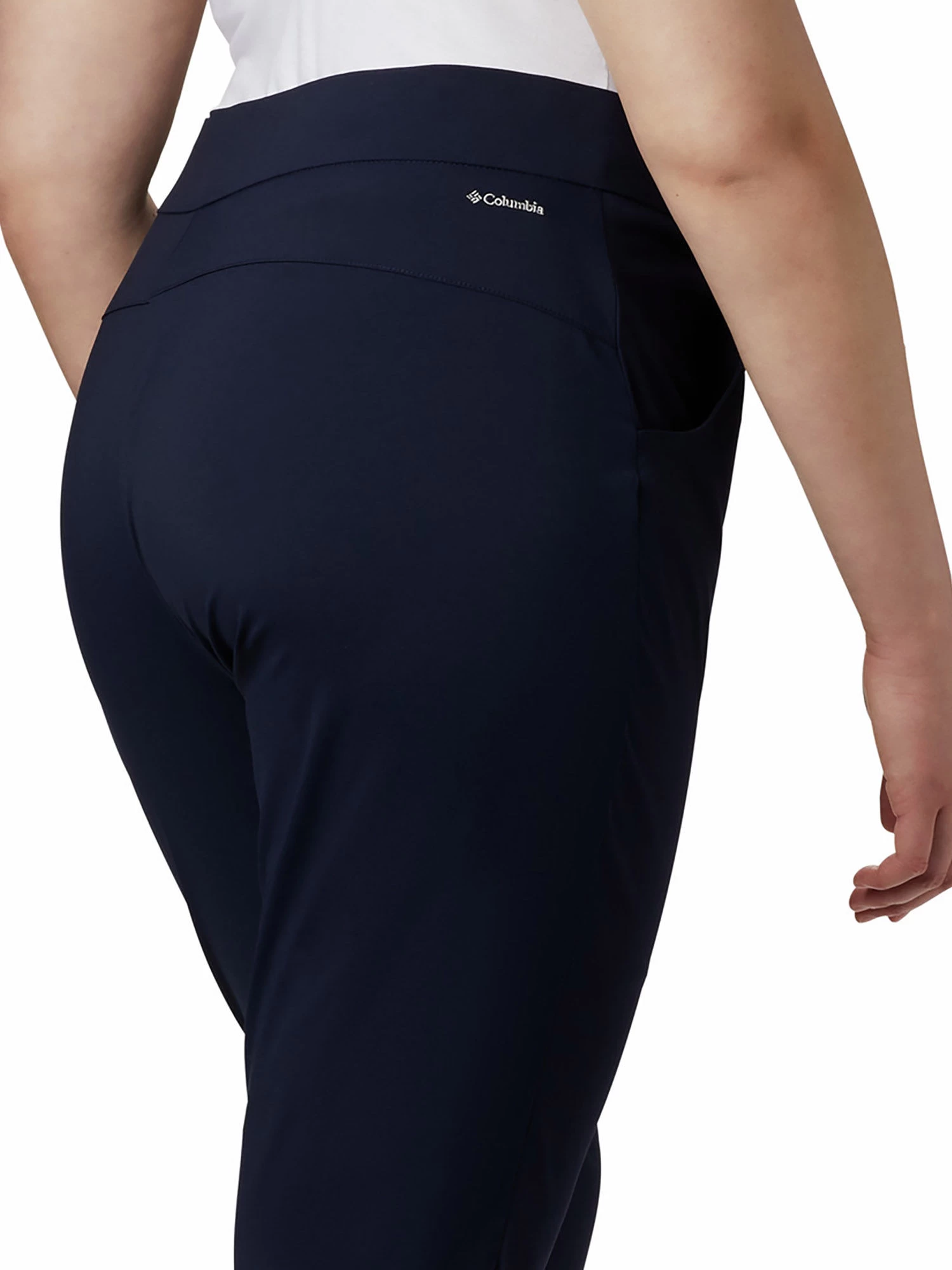 Columbia Women Blue Anytime Casual Pull On Pant 5 Columbia Women Blue Anytime Casual Pull On Pant – Bild 3