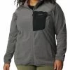 Columbia Women Grey Full Sleeve W Outdoor Tracks Full Zip -Columbia Shop 7866834AR0142 023 1