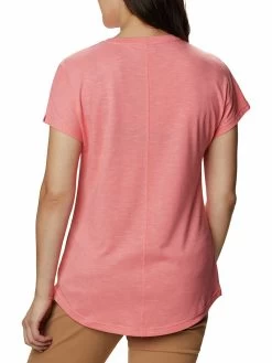 Columbia Women Pink Cades Cape T-Shirt -Columbia Shop 7956ae3AK1436 699 3