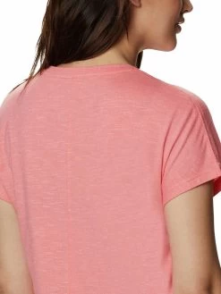 Columbia Women Pink Cades Cape T-Shirt -Columbia Shop 7956ae3AK1436 699 5