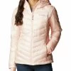 Columbia Women Orange Full Sleeve Joy Peak Hooded Jacket -Columbia Shop 8e89834WR7102 890 1