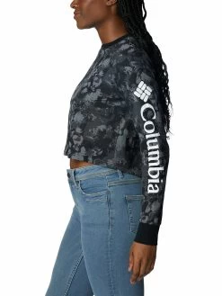 Columbia Women Black Full Sleeve North Cascades Ls Printed -Columbia Shop 8f06834AR8144 010 5