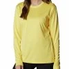 Columbia Women Yellow Full Sleeve Hike Ls Shirt -Columbia Shop 9bb5834AR0893 771 1