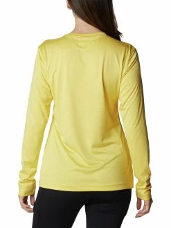 Columbia Women Yellow Full Sleeve Hike Ls Shirt -Columbia Shop 9bb5834AR0893 771 3