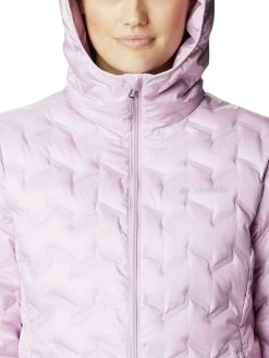 Columbia Women Purple Full Sleeve Delta Ridge Down Hooded Jacket -Columbia Shop 9e2e834WR0260 572 4