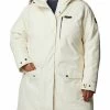 Columbia Women White Full Sleeve Suttle Mountain Long Insulated Jacket -Columbia Shop a449834WR0885 191 1