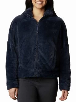 Columbia Women Blue Bundle Up Full Zip Fleece Jackets