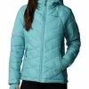 Columbia Women Green Full Sleeve Heavenly Hdd Jacket -Columbia Shop afef834WL0010 363 1