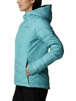Columbia Women Green Full Sleeve Heavenly Hdd Jacket -Columbia Shop afef834WL0010 363 3