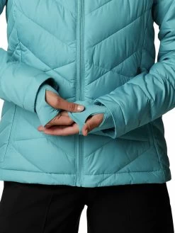Columbia Women Green Full Sleeve Heavenly Hdd Jacket -Columbia Shop afef834WL0010 363 5