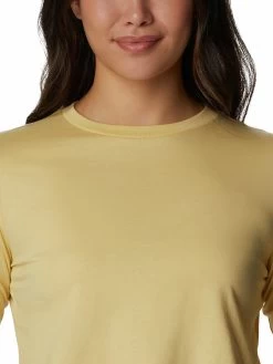 Columbia Women Yellow Full Sleeve North Cascades Ls Printed -Columbia Shop b087834AR8144 785 4