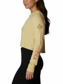 Columbia Women Yellow Full Sleeve North Cascades Ls Printed -Columbia Shop b087834AR8144 785 5