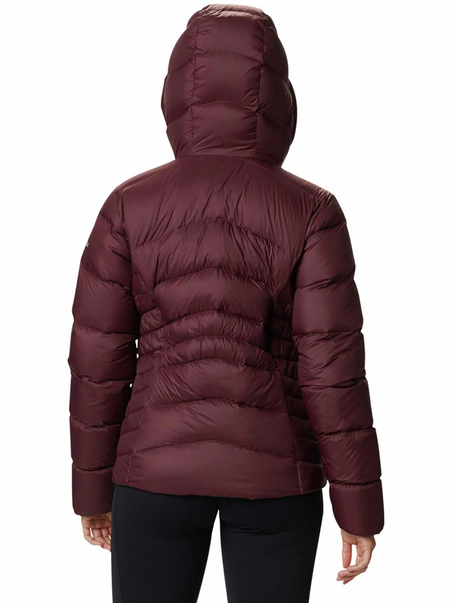 Columbia Women Red Autumn Park Down Hooded Jacket 4 Columbia Women Red Autumn Park Down Hooded Jacket – Bild 2