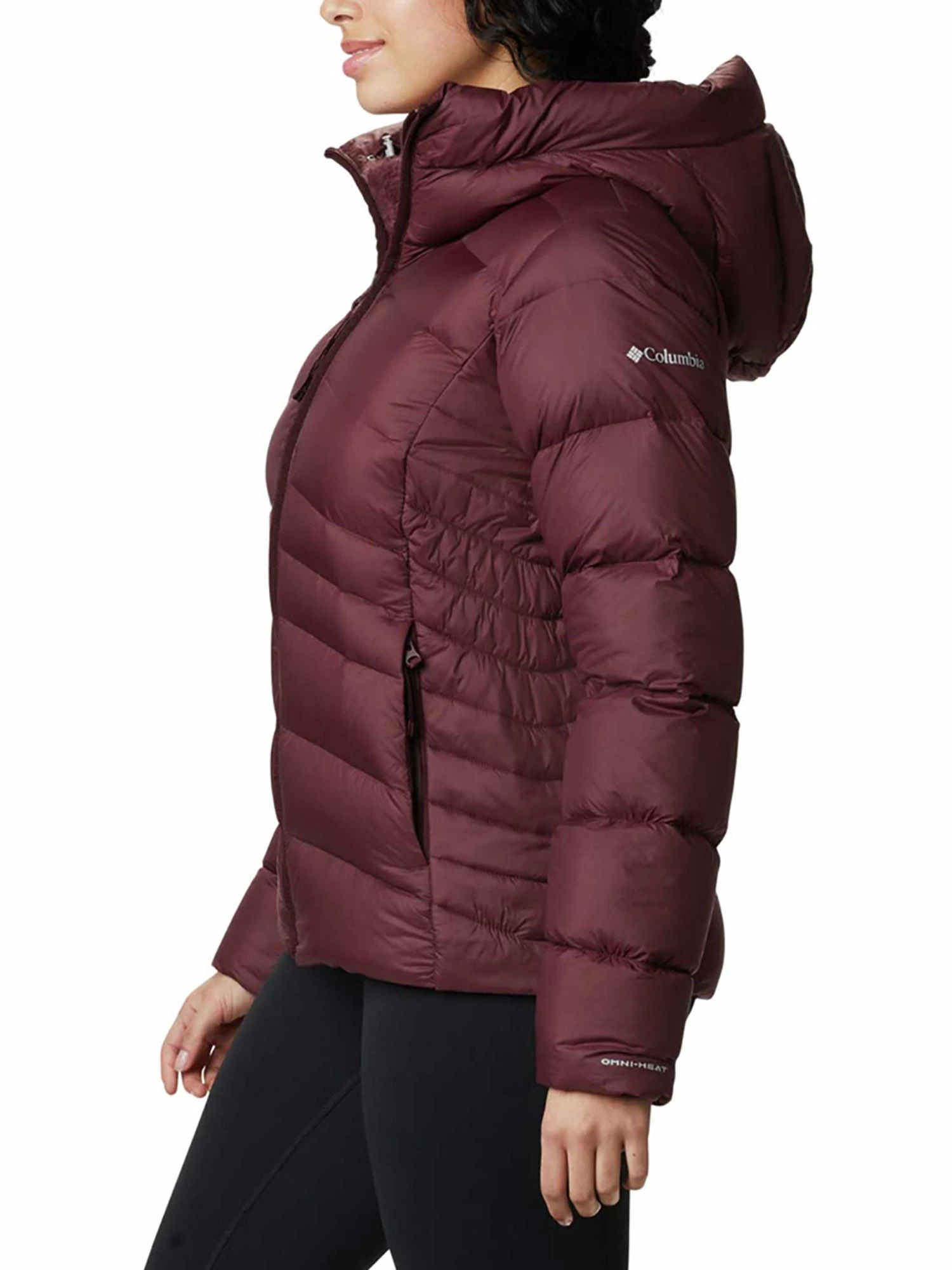 Columbia Women Red Autumn Park Down Hooded Jacket 5 Columbia Women Red Autumn Park Down Hooded Jacket – Bild 3