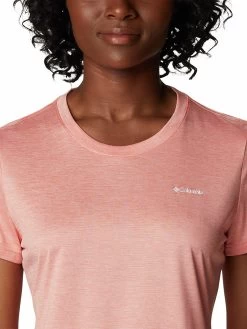 Columbia Women Peach Hike Short Sleeve Crew T-Shirt -Columbia Shop b581ae3AR9805 879 2