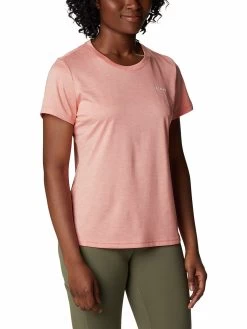 Columbia Women Peach Hike Short Sleeve Crew T-Shirt -Columbia Shop b581ae3AR9805 879 3