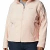 Columbia Women Orange Full Sleeve Fast Trek II Jacket -Columbia Shop bd13834ER6081 890 1