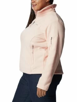 Columbia Women Orange Full Sleeve Fast Trek II Jacket -Columbia Shop bd13834ER6081 890 5