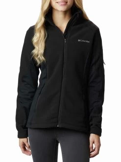 Columbia Women Black W Polar Powder Fleece Jackets
