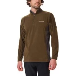 Fleecepullover Columbia Klamath Range II Half Zip Grün/grau