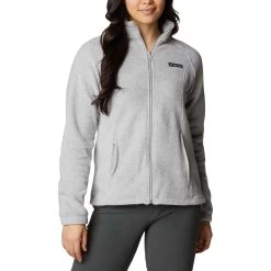 Columbia Benton Springs Full Zip Damen Fleecejacke Grau