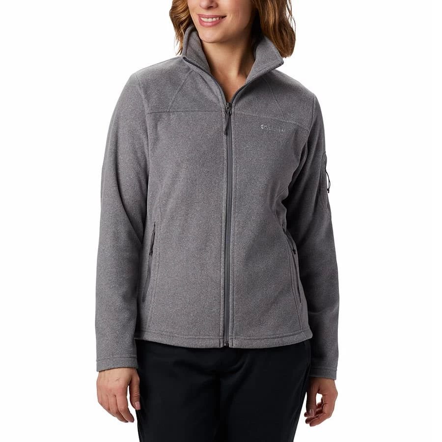 Columbia Fast Trek II Full Zip Damen Fleecejacke Dunkelgrau 3 Columbia Fast Trek II Full Zip Damen Fleecejacke Dunkelgrau