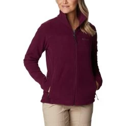 Columbia Fast Trek II Damen Fleecejacke Lila