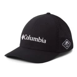 Columbia Mesh Ball Kappe Dunkelschwarz