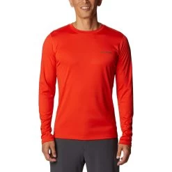 Columbia Zero Rules Langarmshirt Tomatenrot