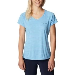 Columbia Zero Rules Damen T-Shirt Himmelblau