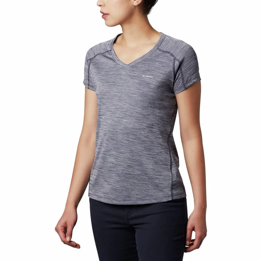 Columbia Zero Rules Damen T-Shirt Dunkelgrau 3 Columbia Zero Rules Damen T-Shirt Dunkelgrau