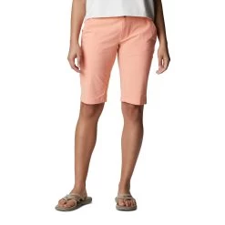 Columbia Saturday Trail Long Damen Shorts Hellorange
