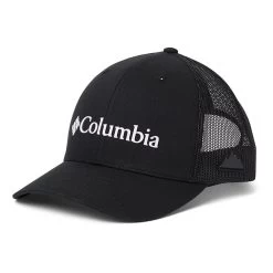 Columbia Mesh Snap Back Kappe Schwarz