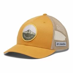Columbia Mesh Snap Back Kappe Ocker