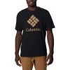 Columbia CSC Basic Logo Kinder T-Shirt Schwarz/Logo Braun
