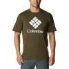 Columbia CSC Basic Logo T-Shirt Schlammbraun -Columbia Shop cl 1680053 320 001