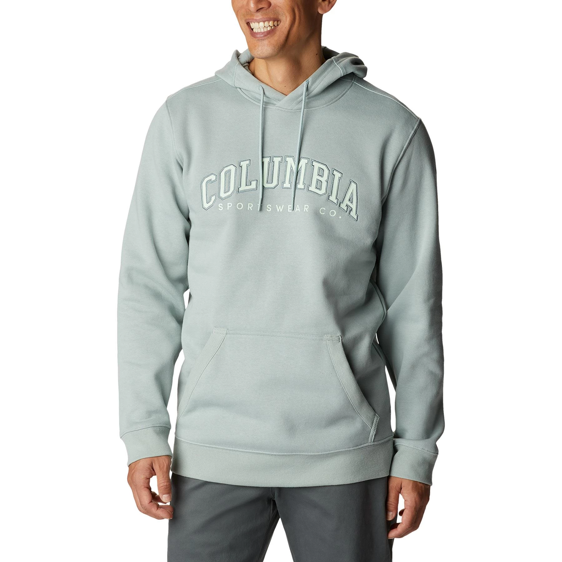 Columbia CSC Basic Logo II Hoodie Grau/weiß 3 Columbia CSC Basic Logo II Hoodie Grau/weiß