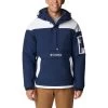 Columbia Challenger Pullover Sweatjacke Meeresblau/weiß