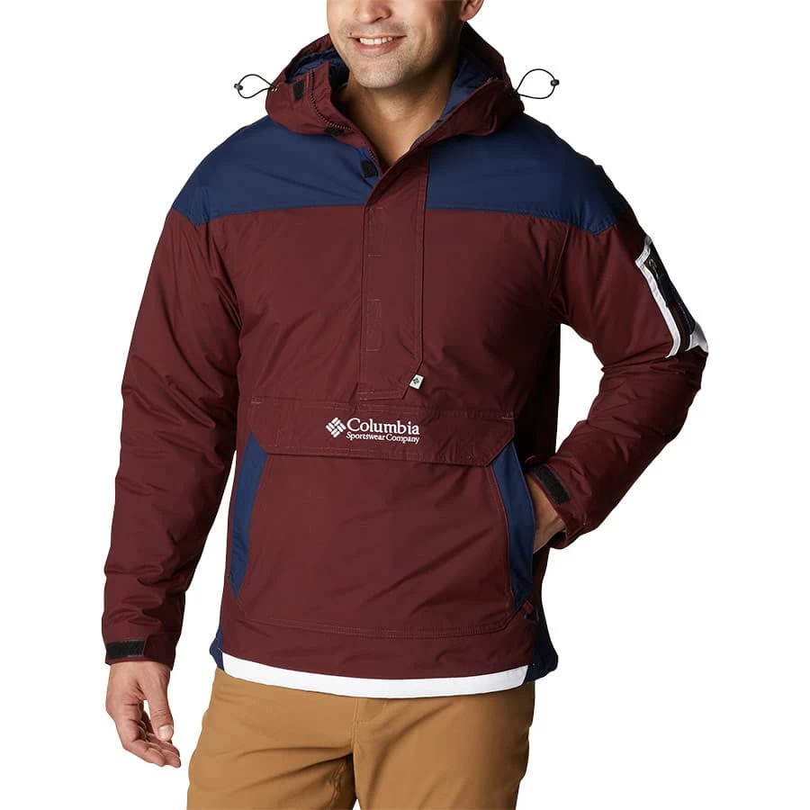 Columbia Challenger Pullover Outdoorjacke Granatrot 3 Columbia Challenger Pullover Outdoorjacke Granatrot