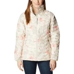 Columbia Powder Lite Damen Steppjacke Hellrosa/rot