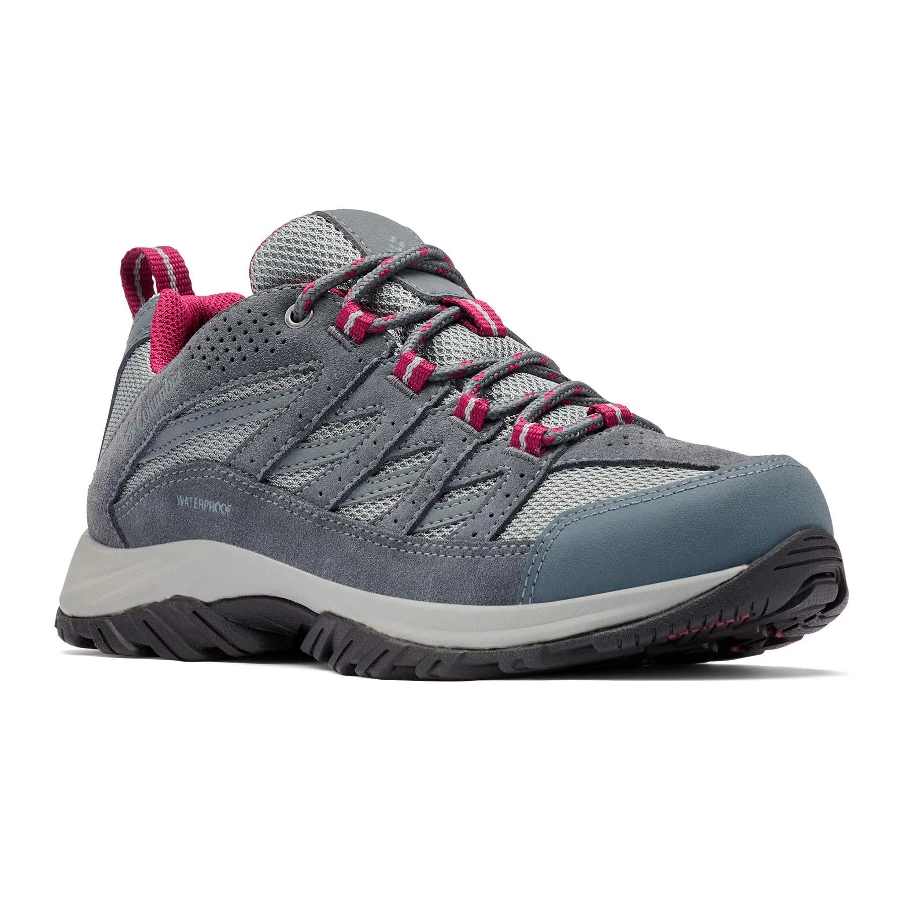 Columbia Crestwood Damen Trekkingschuhe Grau/lila 3 Columbia Crestwood Damen Trekkingschuhe Grau/lila