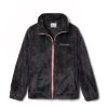 Columbia Fire Side Sherpa FZ Kinder Fleecejacke Dunkelgrau/rosa -Columbia Shop cl 1799083 014 001