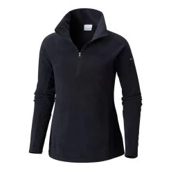 Fleece Columbia Gletscher Fleece Liner IV 1/2 Zip Schwarze Frau