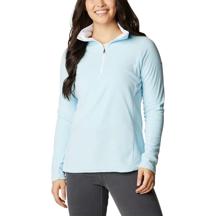 Columbia Glacial Fleece IV 1/2 Zip Damen Fleecepullover Hellblau 3 Columbia Glacial Fleece IV 1/2 Zip Damen Fleecepullover Hellblau